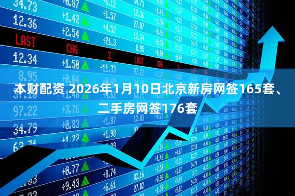 本财配资 2026年1月10日北京新房网签165套、二手房网签176套