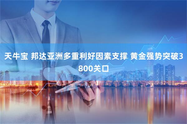 天牛宝 邦达亚洲多重利好因素支撑 黄金强势突破3800关口